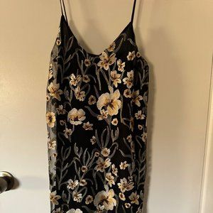 Beautiful flower cocktail dress